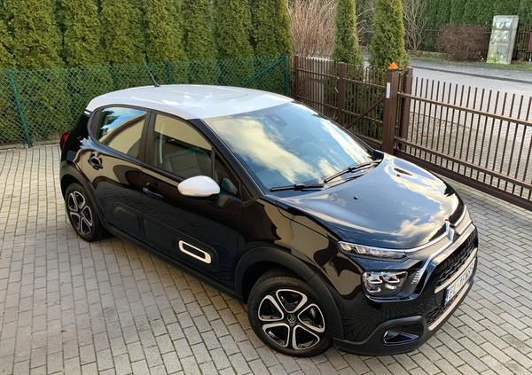 Citroen C3 cena 52500 przebieg: 29590, rok produkcji 2021 z Mrągowo małe 436